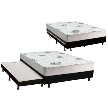 Imagem de Cama Box c/ Aux Conjugado Casal Inovaflex Comfort Premium 138x188