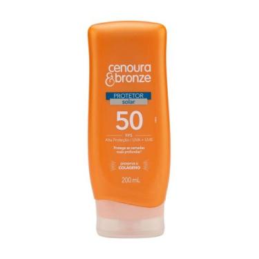 Imagem de Protetor Solar FPS 50 Cenoura e Bronze 200ml - Cenoura & Bronze, 200ML
