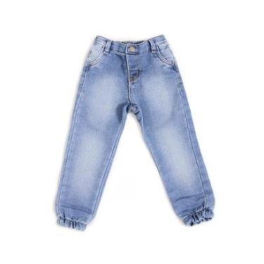 Imagem de Calça Quase Anjo Jeans Infantil Jogger Baby Masculina-Masculino