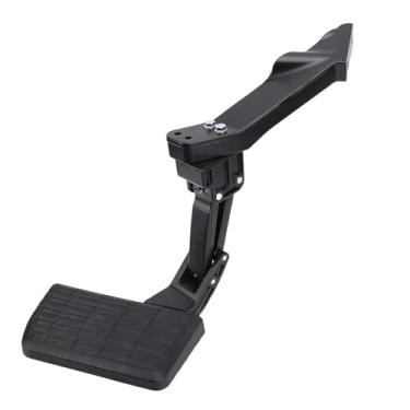 Imagem de AUNMAS Degrau da Bagageira do Para-choque Traseiro, Construção de Metal, Capacidade de Carga Pesada, Degrau Antiderrapante Retrátil para Acessório de Caminhão Super Resistente