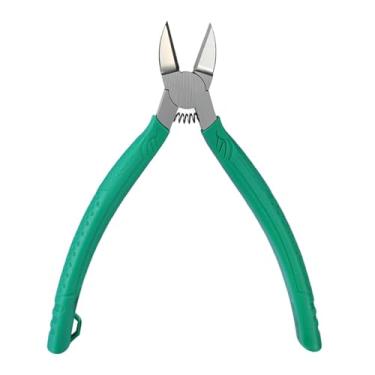 Imagem de Dualoai Alicate de corte diagonal, alicate de corte manual antiderrapante, ferramenta multifuncional para cortar arame, ideal para artesanato e arranjos, 10.5 Cm X 15.6 Cm