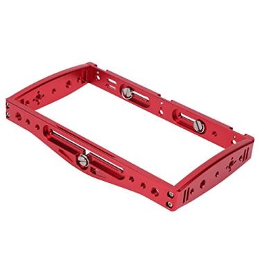 Imagem de Cryfokt Suporte de Metal Portátil para Telefone Móvel Suporte de Gravação Durável para Luz de Preenchimento de Microfone para Filmagem Subaquática de Cinegrafista Profissional ou Amador, Liga de