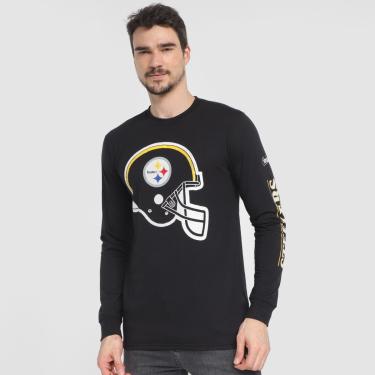 Imagem de Camiseta Nike NFL Pittsburgh Steelers Fashion Manga Longa Masculina-Masculino
