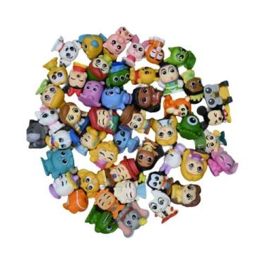 Imagem de Conjunto De Brinquedos De Figuras De Princesa Kawaii 48 Peças Mini PVC