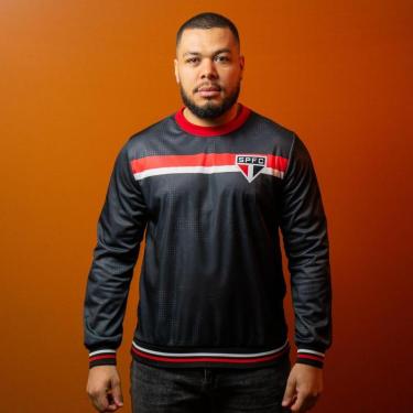 Imagem de Blusa São Paulo Hyperbole Immortal 2005 Preta-Masculino