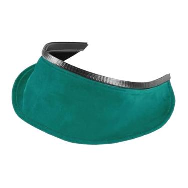 Imagem de shamjina Capacete de soldagem envolvente com babador, profissional, para jateamento de areia e polimento, fácil instalação, proteção para o pescoço, Verde