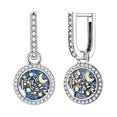 Imagem de Brinco original 925 prata esterlina cereja arco pendientes para mulher