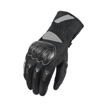 Imagem de Luvas De Inverno Impermeáveis Para Motocicleta Femininas Com Tela Sens