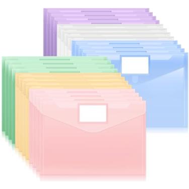 Imagem de Sooez Pacote com 24 envelopes de plástico