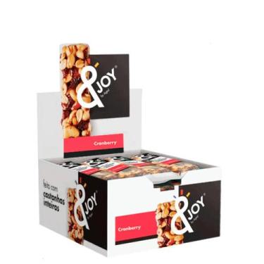 Imagem de Barra Nuts &Joy Cx 12 Unidades de 30g - Sabores - &Amp;Joy, CRANBERRY