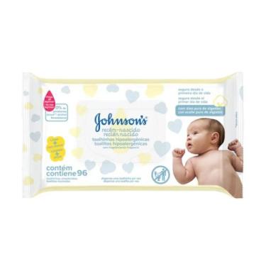Imagem de Lenços Umedecidos Johnsons Baby Recém-nascido C/ 96 Folhas