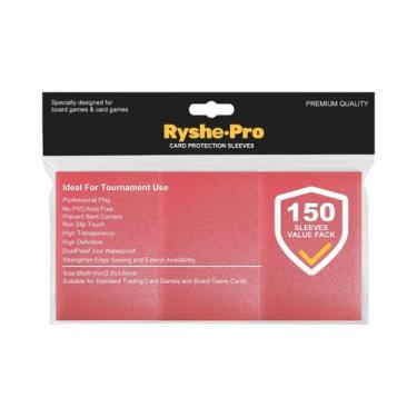 Imagem de Protetores De Cartas TCG Foscos Tamanho Padrão 100 Unidades 66x91mm Pa