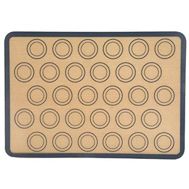 Imagem de Tapete de forro de cozimento Grcfumo, papel de cozimento de silicone, forro de silicone para bolos, adequado para fornos, micro-ondas, máquinas de lavar louça e freezers