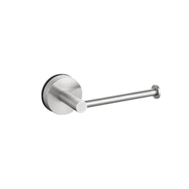 Imagem de Suporte de rolo de papel de cozinha, suporte de papel higiênico, suporte de toalha de parede para cozinha, armário de aço inoxidável, suporte de rolo de papel, acessórios de banheiro, suporte de rolo