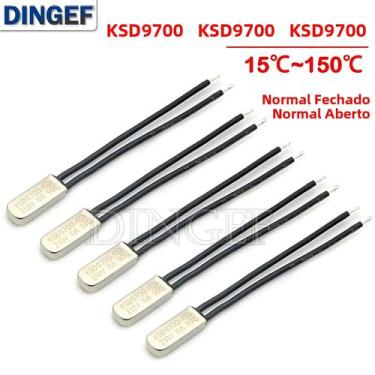 Imagem de Protetor Térmico KSD9700 5A 10A 250V, Termostato, Interruptor De Tempe