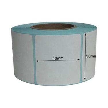 Imagem de Etiqueta Térmica Branca Em Papel Adesivo De Vários Tamanhos 20-50mm Pa