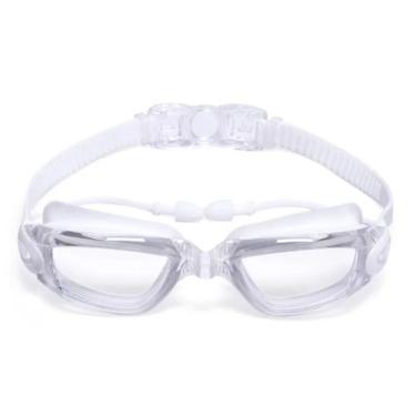 Imagem de Óculos De Natação Hero Band Profissionais Uv Policarbonato Transparent