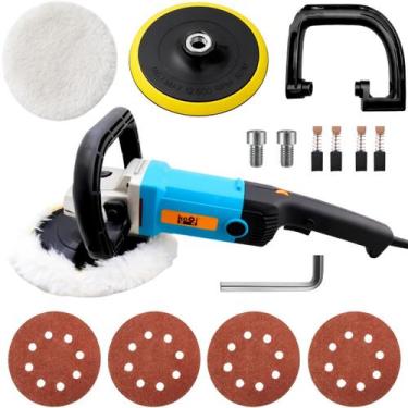 Imagem de Politriz Lixadeira Angular 7 Polegadas 1400 Watts 220v SG-9180 KaQi + 