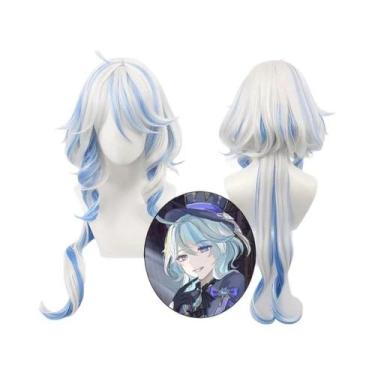 Imagem de Fantasia De Carnaval Genshin Impact Para Mulheres Com Peruca Para Fest