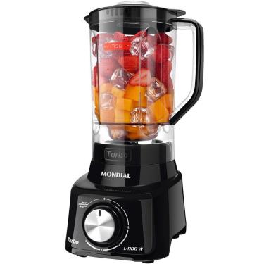 Imagem de Liquidificador Turbo 2,7 Litros, 900w L-900-fb Mondial Preto 220V