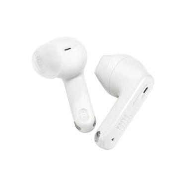 Imagem de Fone de Ouvido JBL Tune Flex Bluetooth Cancelamento de Ruído IP54 Branco