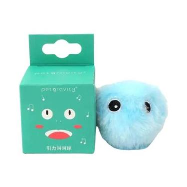 Imagem de Brinquedo Inteligente Elétrico De Pelúcia Com Catnip Para Gatos, Bola 