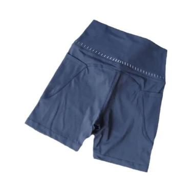 Imagem de Shorts Femininos De Cintura Alta Com Controle De Barriga E Efeito Leva