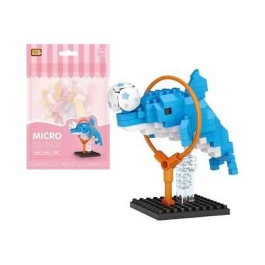 Imagem de Conjunto De Brinquedos De Animais Em Desenho Animado Fofo LOZ, Blocos 