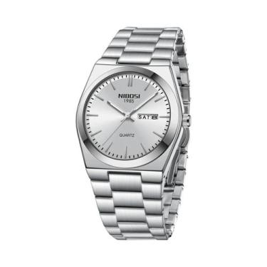 Imagem de Relógio Analógico De Quartzo Masculino À Prova D'Água Com Pulseira De 