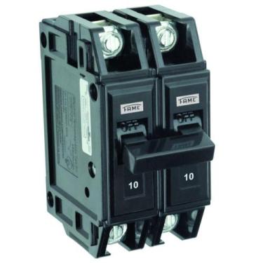 Imagem de Disjuntor NEMA Bipolar FN 2P de 10 Ampères - 5160 - FAME