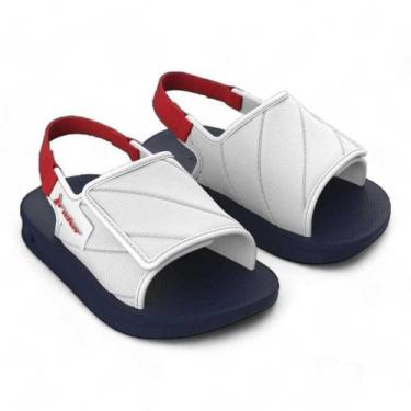 Imagem de Chinelo Rider Street Slide Baby Masculino, Azul, Branco, Vermelho, 23