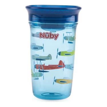 Imagem de Copo Transição Treinamento 360 Infantil Bebê 300ml Nûby - Nuby, Azul