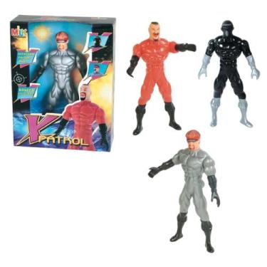 Imagem de Bonecos Milk Implacáveis, X-Patrol, American & Dog - Milk Brinquedos, 