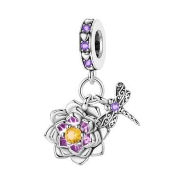 Imagem de Pingente De Prata Esterlina 925 Para Mulheres, Charme De Cereja, Moran