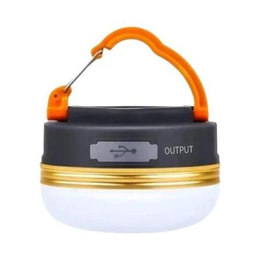 Imagem de Lanterna Solar LED Recarregável Tipo-C, Luz Portátil Com Power Bank Pa