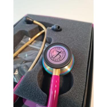 Imagem de Estetoscópio 3m Littmann Classic lll Framboesa Rainbow 5806