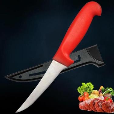 Imagem de Faca Profissional De Aço Inoxidável Para Desossar, Cutelo De Cozinha, 