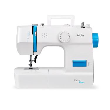 Imagem de Máquina de Costura Portátil Elgin Futura Plus X2052 12 Pontos Branca