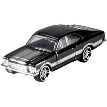 Imagem de Miniatura - 1:64 - 1978 Opala SS - Pneu de Plástico - Preto - CKS - CK