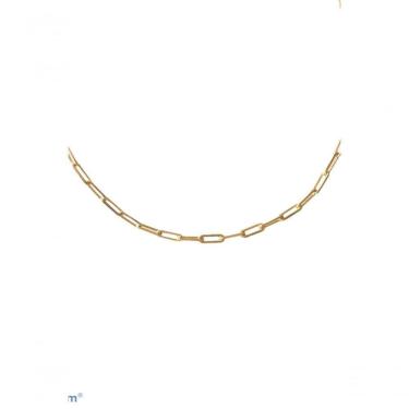 Imagem de Colar Corrente Cartier 1.0 Banhado Em Ouro 18k Masculino [f027]