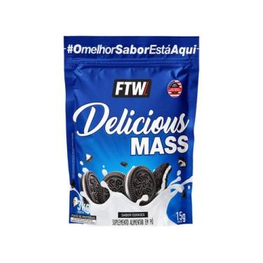 Imagem de Hipercalórico FTW Delicious Mass em Pó 3kg Cookies, 3kg