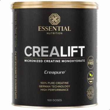 Imagem de Crealift Creapure Energia Força 300g Essential Nutrition, Natural