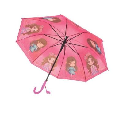 Imagem de Guarda Chuva Infantil Varetas Reforçadas Sombrinha Crianças Menino Men