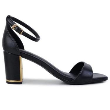 Imagem de Sandalia Feminina Via Marte Preto 269-001-Feminino