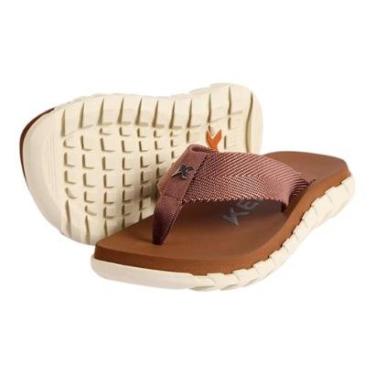 Imagem de Chinelo Kenner Megah Marrom Masculino-Masculino