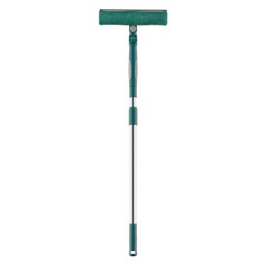 Imagem de Limpa Vidros Extensível 360o Verde para Limpeza de Janelas Altas com Cabo Telescópico e...
