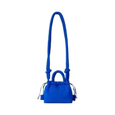 Imagem de Bolsa Tote Pequena Feminina - Nylon Acolchoada com Alça de Ombro e Cro