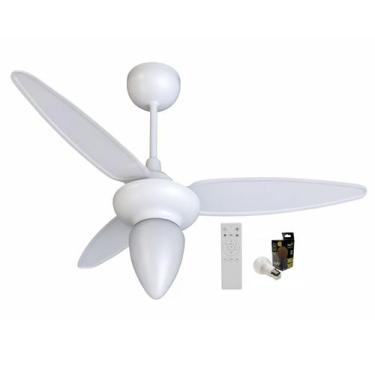 Imagem de Ventilador Teto Ventisol Wind Inverter Bivolt + Lampada 9W