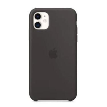 Imagem de Capa Case Capinha Silicone Aveludado Iphone 11 - Preto