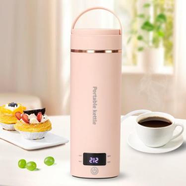Imagem de Chaleira Elétrica Portátil Touxila Travel Mini 400mL Rosa